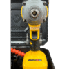 Vista frontal de la llave de impacto Acker Tools 320Nm, mostrando su estructura robusta, salida de impacto de 1/2 pulgada y diseño ergonómico